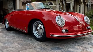 Selling a 1957 Porsche 356 Speedster Replica in Naples Florida SOLD [upl. by Rilda]