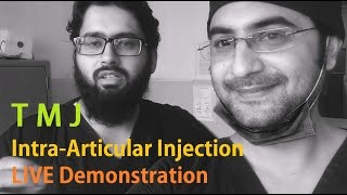 Intraarticular TMJ injection  Dr Abdul Wahab Dr Umer Hussain [upl. by Arima]