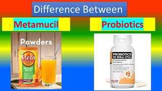 Difference Between Metamucil and Probiotics [upl. by Nichol352]