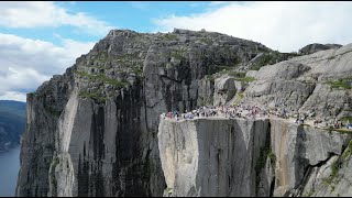 17 Preikestolen Noorwegen [upl. by Ilzel]