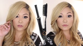 How To Use The Instyler MAX 2 Way Rotating Iron Hair Tutorial [upl. by Grobe]