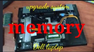 How to addupgrade system memory to Dell laptop  Dell latitude E6400 memory upgrade [upl. by Eekram]