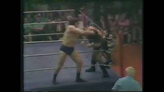 Tony Garea vs The Wolfman  special referee Antonino Rocca [upl. by Annerol]