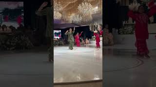 aaja nachle performance at punjabi wedding reception sringaridancecompany dance [upl. by Akiemaj872]