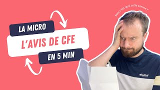 Tout savoir sur lavis de CFE en microentreprise 📄 [upl. by Okimik]