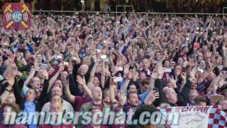 We All Follow The West Ham  Upton Park Crowd At Its best  Boleyn Chants [upl. by Philemon]