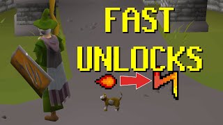 Getting useful unlocks FAST  OSRS Macroefficient Main 2 [upl. by Nikral]