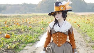 Costume Spotlight 18th c Striped Redingote [upl. by Allana]