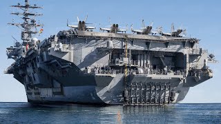 Life Inside World’s Largest 13 Billion  Aircraft Carrier in Middle of the Ocean [upl. by Spevek]