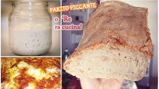 LIEVITO MADRE per PANE Fatto in casa Pizza Taralli • Ricetta di Pakitopiccante [upl. by Novyat192]