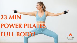 23 MINUTE POWER PILATES FULL BODY ALL LEVELS [upl. by Aseuqram]