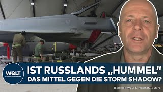 UKRAINEKRIEG KrimAttacken Russlands A50 Schmel entdeckt StormShadowMarschflugkörper  WELT [upl. by Mercorr623]