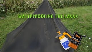 Keeping Dry in the Outdoors Waterproofing the Lavvu Tent  Essential Tips and Techniques [upl. by Sudnor]