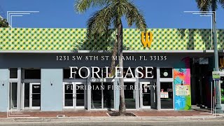 RESTAURANT SPACE FOR LEASE  1231 SW 8th St Miami FL 33135 [upl. by Heloise111]