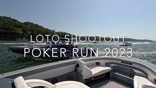 2023 LOTO Shootout Poker Run 200 Powerboats running on Lake of the Ozarks [upl. by Aserej757]