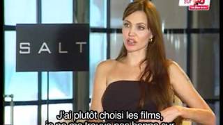 Nikos sur NRJ  Angelina Jolie  Interview Salt Le 69 NRJ  Partie2 [upl. by Doy884]