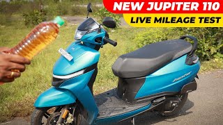 New Jupiter 110  Live Mileage Test  Birlas parvai [upl. by Archie]