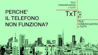 Rete telefonica 05 Perché il telefono non funziona [upl. by Yznyl]