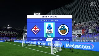 Fiorentina vs Inter 01122024 Serie A FC 25 [upl. by Carnes]