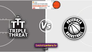 U12M TRIPLE THREAT vs MBA PRIEVIDZA Torneo AlevÃ­nU12 masc Future Stars La Roda 2024 [upl. by Bein]