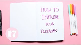 How To Improve Your Cursive  Plan With Me [upl. by Nauq215]