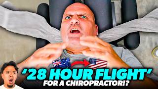 8500 MILES JUST TO GET HIS SPINE CRACKEDquot 😱🤯  Asmr Chiropractic Back Pain  Dr Tubio [upl. by Calloway268]