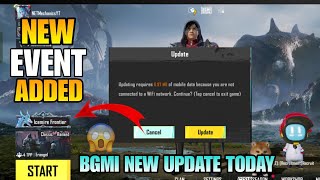 BGMI UPDATE TODAY 😱 35 UPDATE NEW EVENT ADDED IN BGMI  BGMI 35 UPDATE RELEASE DATE [upl. by Stephanie]