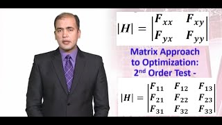 Matrix Approach to Optimization Hessian Determinant [upl. by Anuaek]