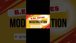 Modernizationbed noteseducation trending notes shorts youtubeshorts modernization [upl. by Nirroc664]