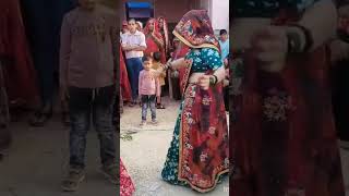 pilo ranga lai narangi DJ song 🥰 Rajasthan shekhawati chak Pujan me dance ll weeding video [upl. by Naiditch]