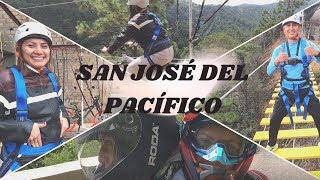 Puente y bicicleta colgante mas largo de San José del Pacifico Oaxaca [upl. by Lulita710]