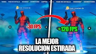 Cómo CAMBIAR la RESOLUCIÓN en FORTNITE RESOLUCIÓN ESTIRADA 2024 sin PROGRAMAS  FPS [upl. by Eatnuahc275]