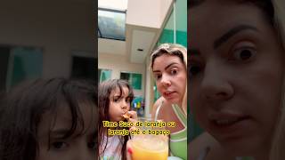 SUCO DE LARANJA OU LARANJA ATÉ O BAGAÇO shorts shortsfeed stellagaldino [upl. by Vieva]