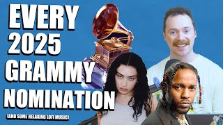 Reacting to EVERY Grammy Nomination over RELAXING LOFI MUSIC EVERY CATEGORY EVEN THE WEIRD ONES [upl. by Dubois]