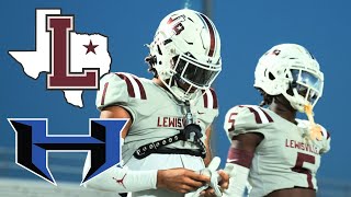 TEXAS FOOTBALL  LEWISVILLE VS HEBRON [upl. by Yssirhc59]