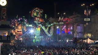 Incognita meteo per lultimo corso del Carnevale di Viareggio [upl. by Brunell549]