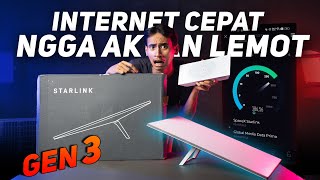 STARLINK GEN 3 Lebih Cepat Lebih Mudah  REVIEW LENGKAP amp AKTIFASI [upl. by Etteragram]