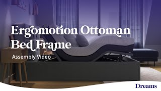 Ergomotion Ottoman Bed Assembly Video  Double amp King  Dreams Beds [upl. by Licec]