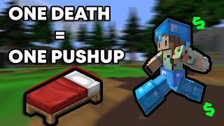 ONE DEATH  ONE PUSHUP Bedwars Edtion [upl. by Ylenaj327]