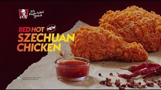 KFC Red Hot Szechuan Chicken [upl. by Latoya]