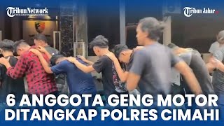 Enam Anggota Geng Motor yang Serang dan Pukul Warga Pakai Kayu di Cimahi Ditangkap Polisi [upl. by Aimar]