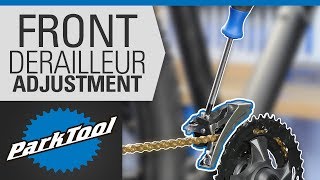 How to Adjust a Front Derailleur [upl. by Esemaj]