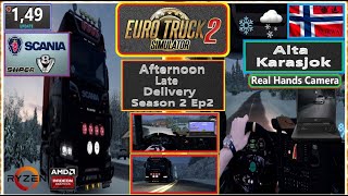 ETS 2 Scania V8 Season 2 Ep2 [upl. by Ardnalahs]