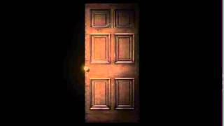 Door opening animation with sound From Resident Evil  Animazione apertura porta [upl. by Bibbye]