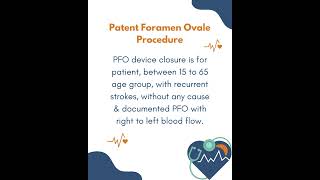 Patent Foramen Ovale PFO  PFO Closure Procedure Executed Successfully [upl. by Neelia]