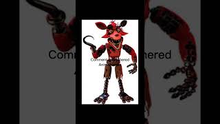 Withered Animatronics vs Phantom Animatronics fnaf fivenightsatfreddys freddy scary [upl. by Helena]