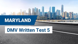 2024 Maryland DMV Written Test 5 [upl. by Kate]