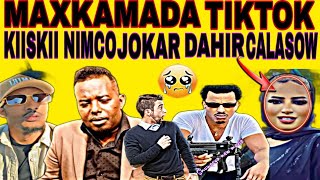 KIISKII NIMCO JOKAR IYO DAHIR CALASOW OO DIB LOO FUREY [upl. by Oratnek143]