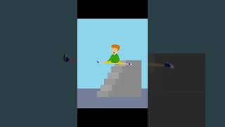 Stairs pt 2 goanimate vyond funny fyp viral trending memes humor hilarious comedy [upl. by Pitzer26]