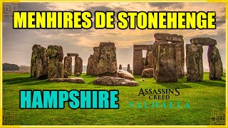 Solución Menhires  Stonehenge Hampshire  Assassins Creed Valhalla [upl. by Amlev]